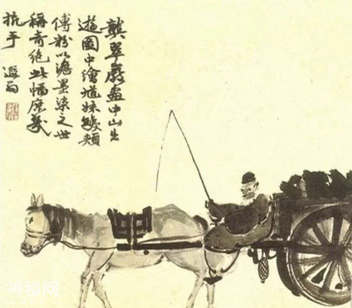 陈师曾的《北京风俗图》，民国初年的北京原来是这样的-7.jpg