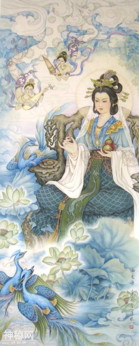 她从一个人面兽身神变成一个妖娆妩媚美女神，道教功不可没-4.jpg