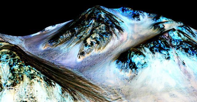 小行星撞击引发300米高海啸，巨浪冲击火星形成独特“拇指指纹”-7.jpg