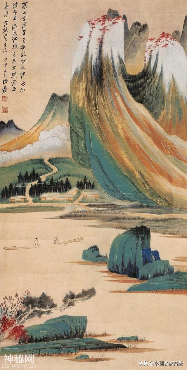 书画奇人 张大千画轮，阐述他对于中国画的理解和认知-12.jpg