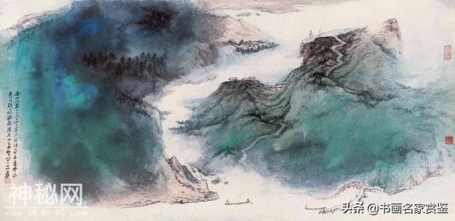 书画奇人 张大千画轮，阐述他对于中国画的理解和认知-27.jpg