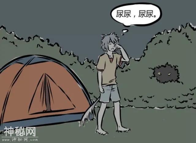 非人哉：晚饭后九月给大家讲鬼故事，听完后刑天的反应最可爱-5.jpg