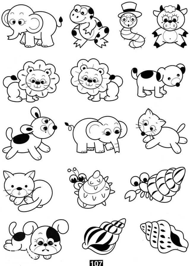 各种小动物的100种画法，非常实用的素材-13.jpg