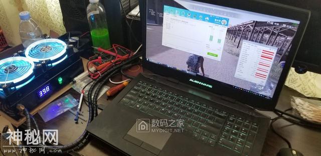 满载骤降20℃！外星人Alienware17笔记本电脑爆改水冷散热-13.jpg