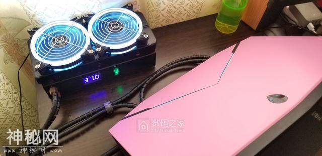 满载骤降20℃！外星人Alienware17笔记本电脑爆改水冷散热-16.jpg