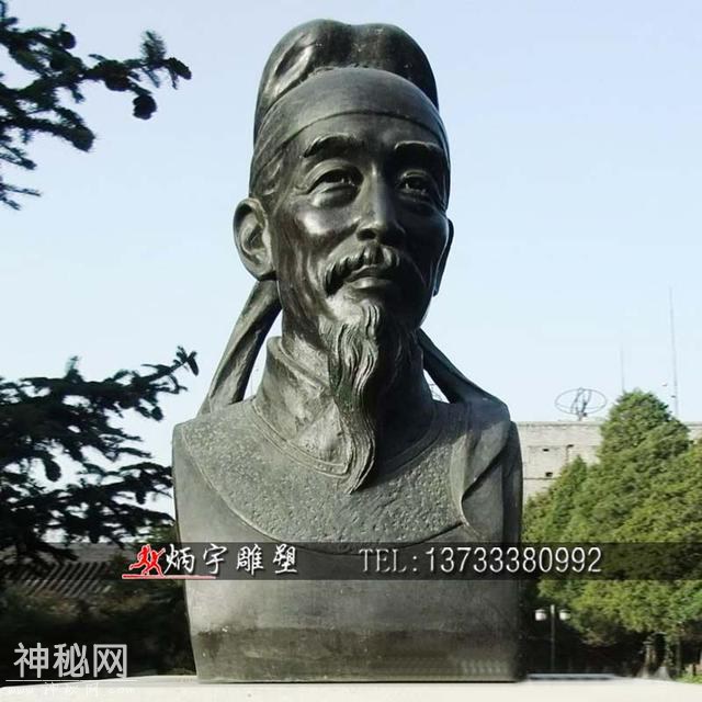 古代历史人物天文学家郭守敬艺术雕塑-9.jpg