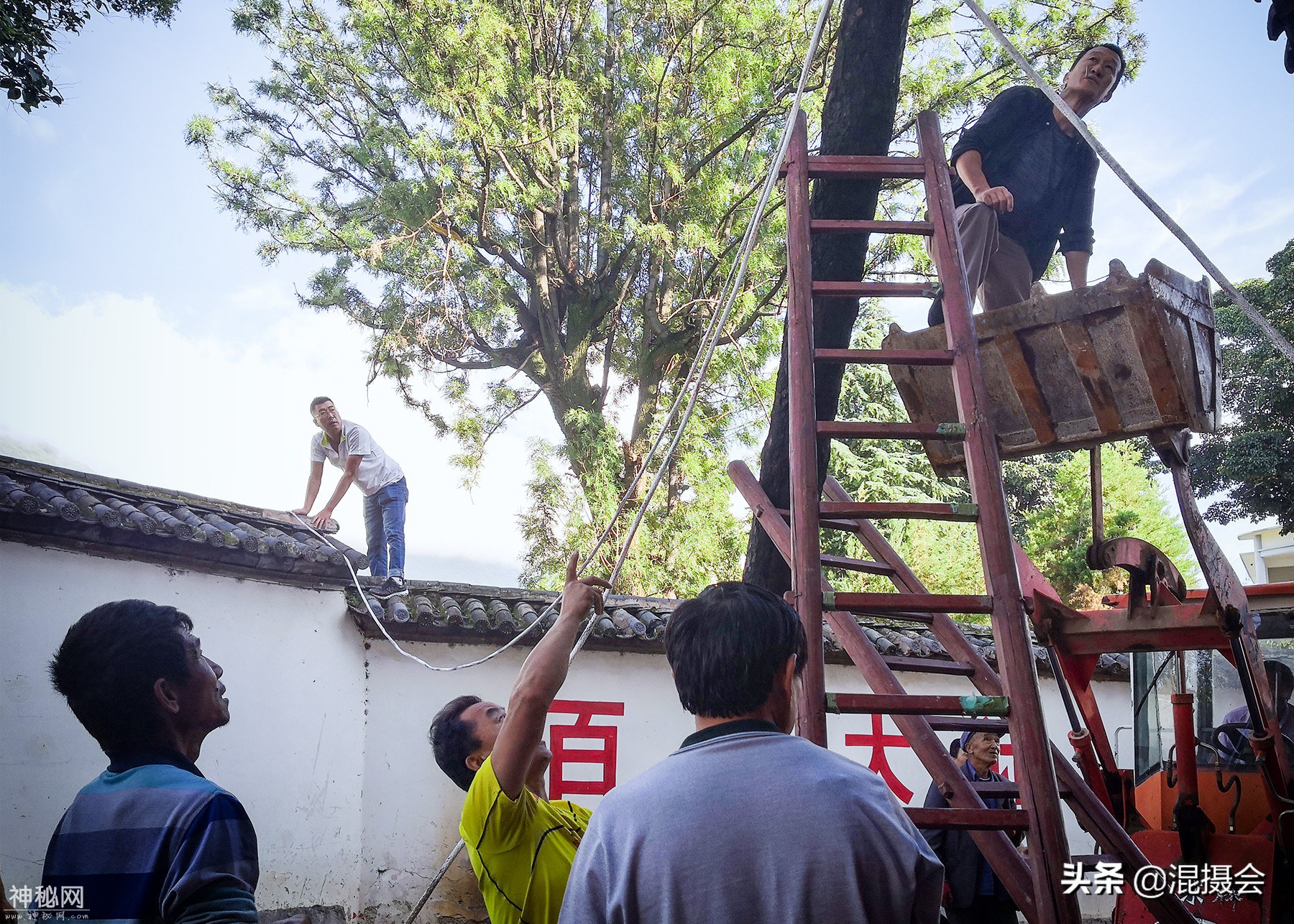 火把节彻夜狂欢，遍地残留白族人家如何处理？民俗古法显环保和谐-4.jpg