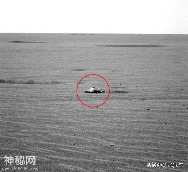 NASA在火星疑拍到「飞碟登陆」 放大后看是真的？-2.jpg