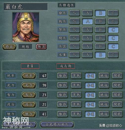 三国志11严白虎其实是被一群厉害的“野人”支撑的势力-2.jpg