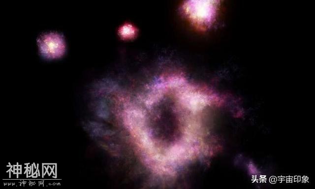 110亿年前的“宇宙火环”被发现！形成于两个星系碰撞，击穿内核-1.jpg
