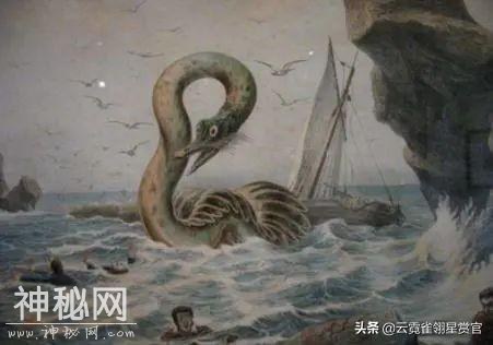 古代传说中的五个未知生物，图三现今被人确定真实身份，大海蛇？-5.jpg