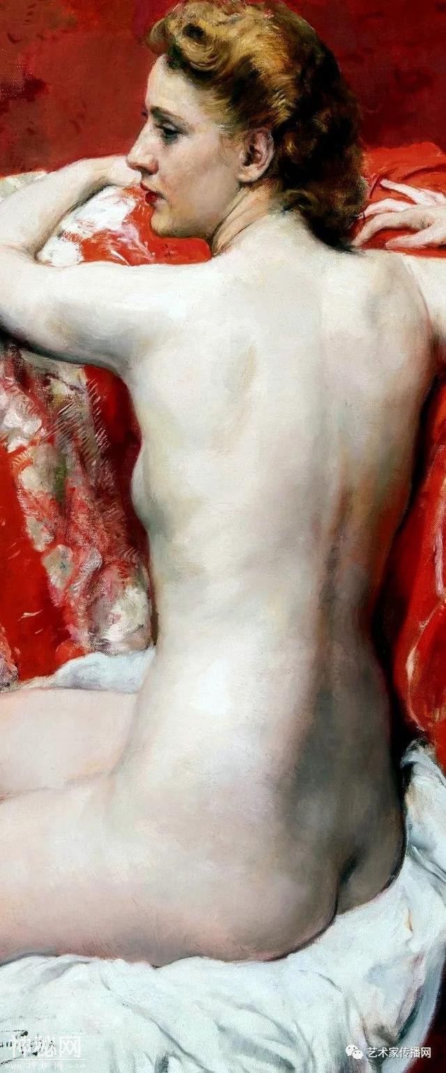 比利时艺术家女人体油画，楚楚动人，不止是笔触之美-2.jpg