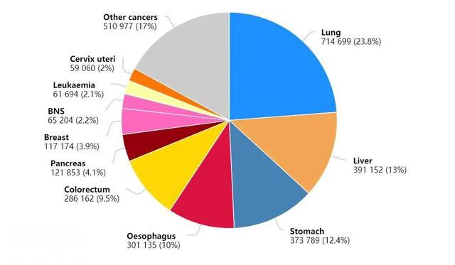 继全球十大死因公布后，世卫组织公布2020最新全球癌症数据：乳腺癌取代肺癌，成为全球第一大癌，中国年癌症死亡人数突破300万-12.jpg