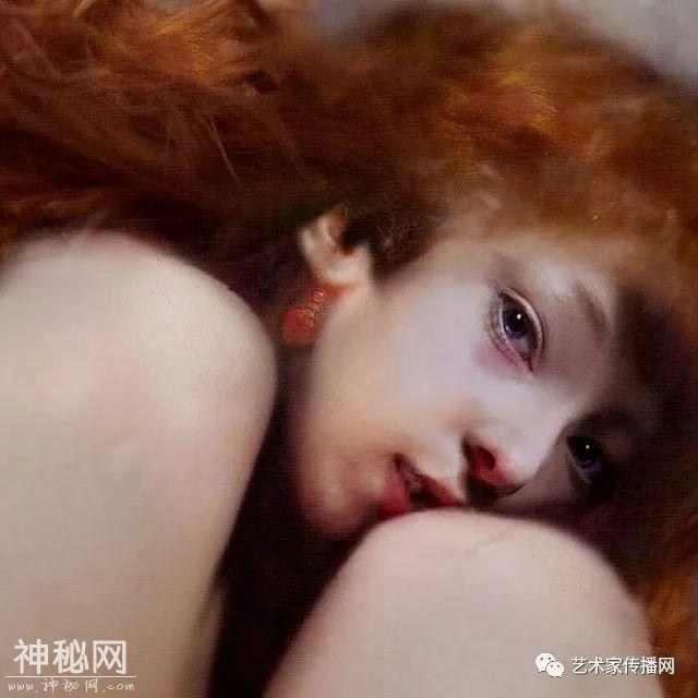 梦幻少女人体油画，神秘画境之美 | 英国画家伊娃·特洛伊作品-12.jpg