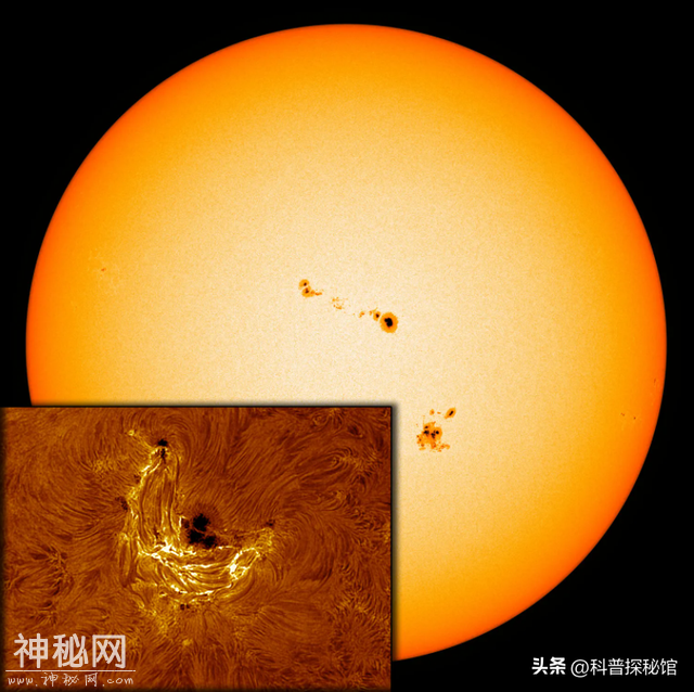 福建网友拍到不明飞行物，贴着太阳运动，体积和地球那么大-4.jpg