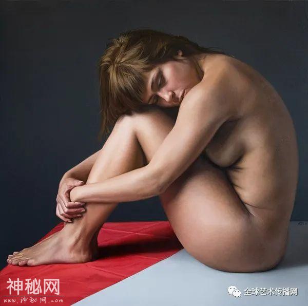 写实女人体油画，法国油画家哈维尔·阿里扎巴罗作品-14.jpg