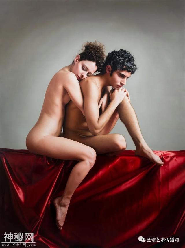 写实女人体油画，法国油画家哈维尔·阿里扎巴罗作品-15.jpg