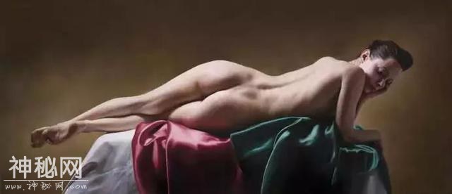 写实女人体油画，法国油画家哈维尔·阿里扎巴罗作品-43.jpg