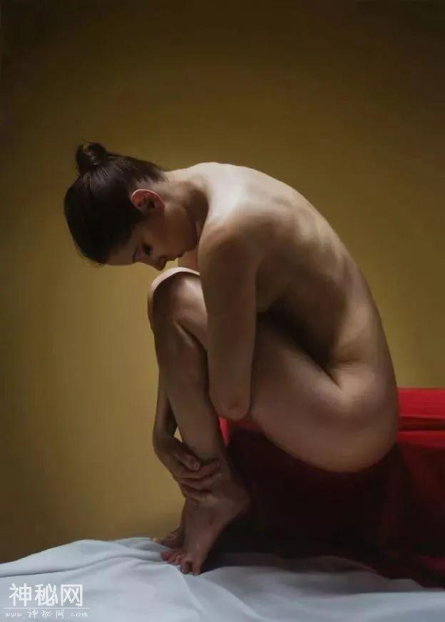 写实女人体油画，法国油画家哈维尔·阿里扎巴罗作品-57.jpg