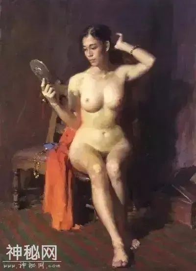 人体油画艺术：艺术家冉茂芹人体油画，真美-4.jpg