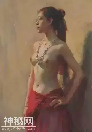 人体油画艺术：艺术家冉茂芹人体油画，真美-8.jpg