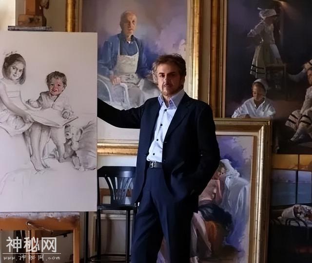 西班牙画家里卡多桑斯的人体画，太美了-2.jpg