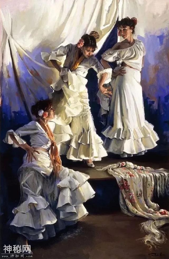 西班牙画家里卡多桑斯的人体画，太美了-8.jpg