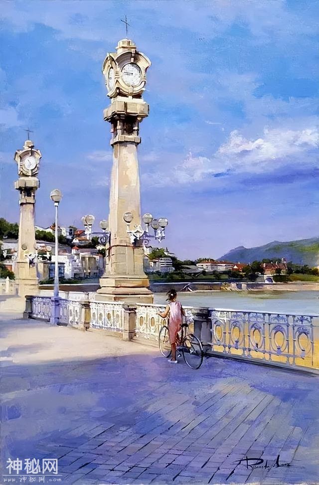 西班牙画家里卡多桑斯的人体画，太美了-20.jpg