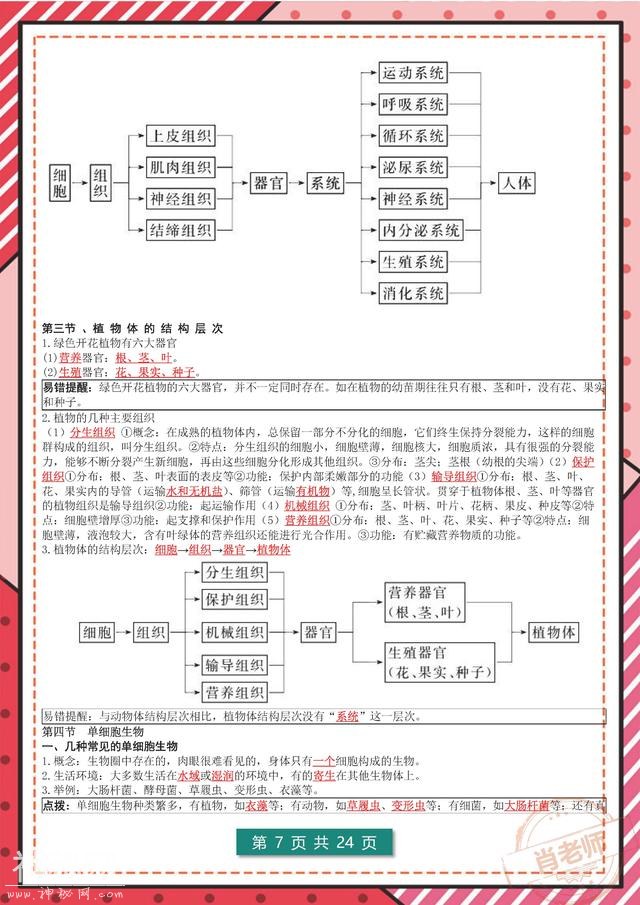 熬夜62小时！我把七年级(期末)生物90个考点，做成&#34;复习绝招&#34;-8.jpg